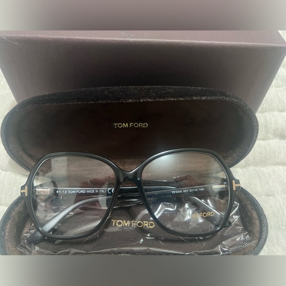 New authentic Tom ford large optical glasses black frame - Picture 2 of 9